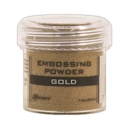 Gold Embossing Powder: Ranger