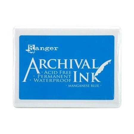 Manganese Blue Archival Ink Pad