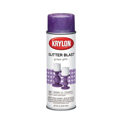 Glitter Blast Spray Paint: Grape Fizz