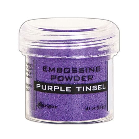 Purple Tinsel Embossing Powder