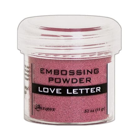 Metallic Love Letter Embossing Powder