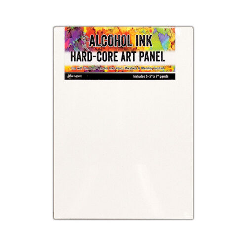 Tim Holtz Alcohol Ink Hard Core Art Panel: 5" x 7" (pk of 3)