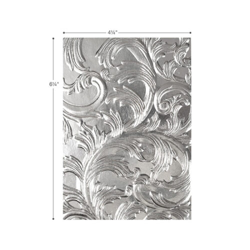 Sizzix 3-D Texture Fades Embossing Folder: Elegant