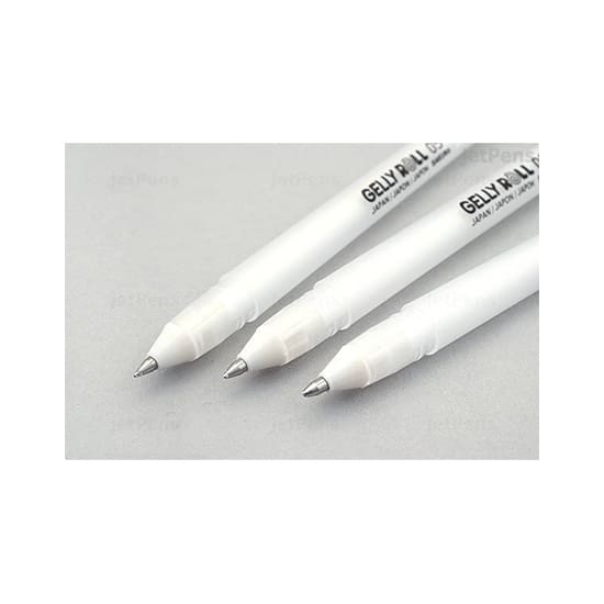 Sakura Gelly Roll Pen-White, XPGB-3WT