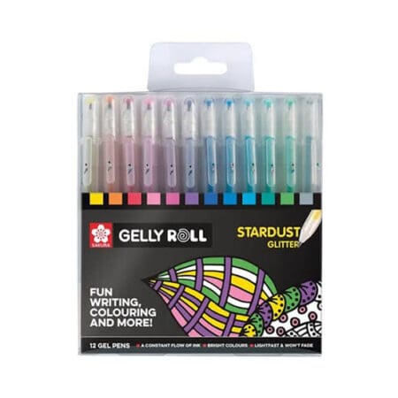 Sakura Gelly Roll Gel Ink Pen Set: Stardust 12's