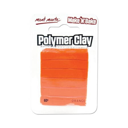Mont Marte Polymer Clay: Orange