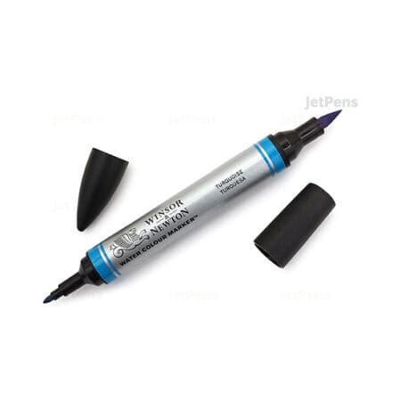 Turquoise Winsor and Newton Watercolour Marker