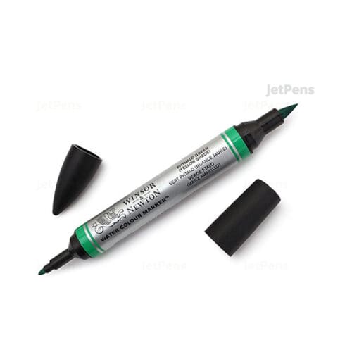 Phthalo Green (Yellow Shade) Winsor and Newton Watercolour Marker