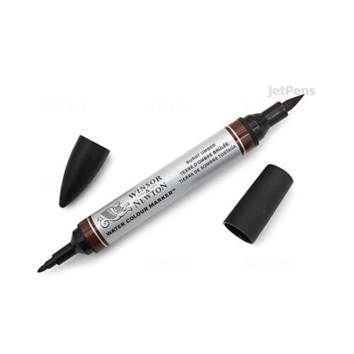 Burnt Umber Winsor and Newton Watercolour Marker