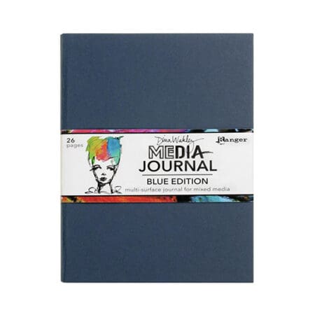 Dina Wakley Media Journal Blue Edition