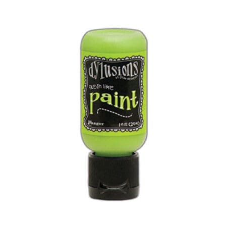 Fresh Lime Dylusions Blendable Paint Flip Top