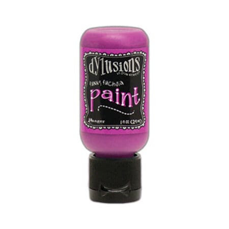Funky Fuchsia Dylusions Blendable Paint Flip Top
