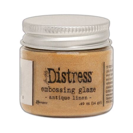 Antique Linen Embossing Glaze
