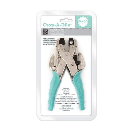 We R Memory Keepers Crop-A-Dile Hole Punch and Eyelet SetterTeal