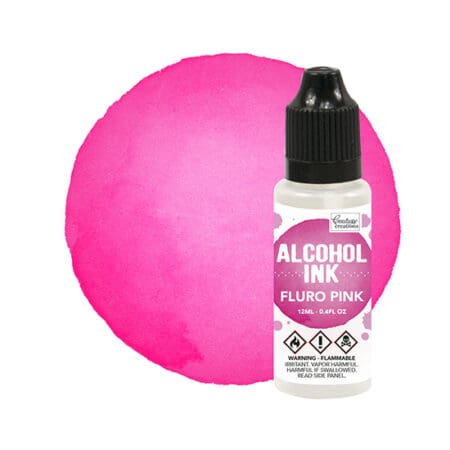 Fluo Pink Couture Creations Alcohol Ink