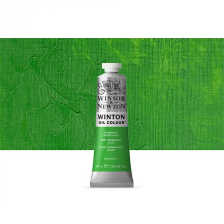 Permanent Green Light Winton Oil Paint 37ml