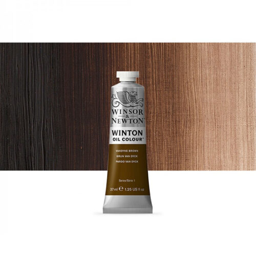 Van Dyke Brown Winton Oil Paint 37ml