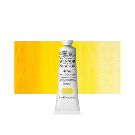 Transparent Yellow S4 Winsor & Newton Artist Oil 37ml