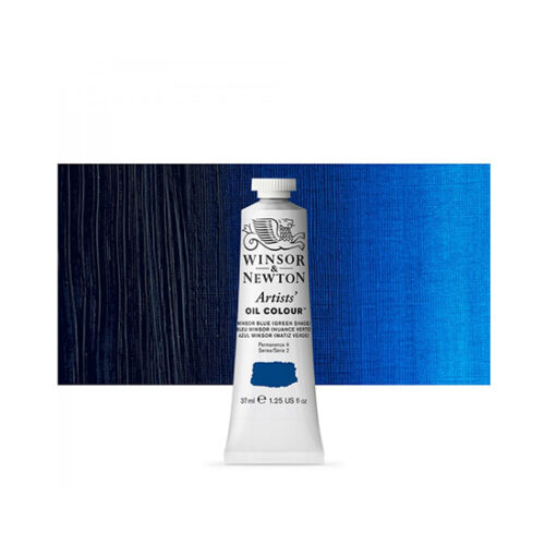 Winsor Blue Green Shade S2 Winsor & Newton Artist Oil 37ml