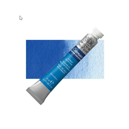 Cobalt Blue Hue Winsor & Newton Cotman Watercolour 8ml Tube