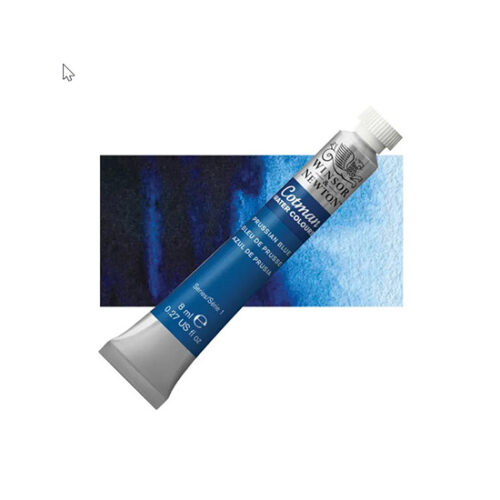 Prussian Blue Winsor & Newton Cotman Watercolour 8ml Tube