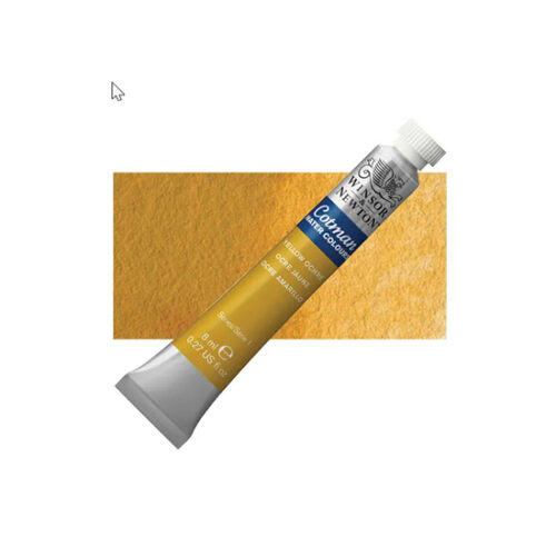 Yellow Ochre Winsor & Newton Cotman Watercolour 8ml Tube