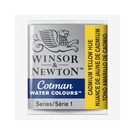 Cadmium Yellow Hue Winsor & Newton Cotman Half Pan
