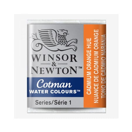 Cadmium Orange Hue Winsor & Newton Cotman Half Pan
