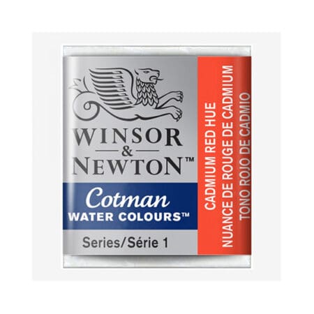 Cadmium Red Hue Winsor & Newton Cotman Half Pan