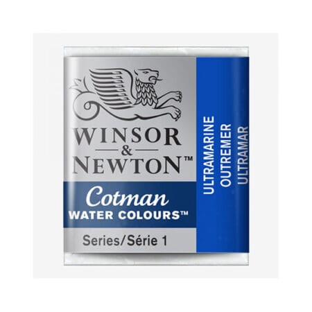 Ultramarine Winsor & Newton Cotman Half Pan