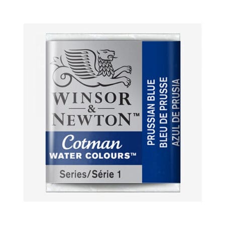 Prussian Blue Winsor & Newton Cotman Half Pan