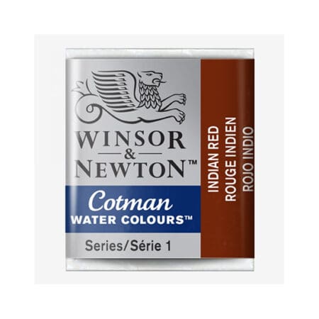 Indian Red Winsor & Newton Cotman Half Pan