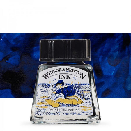 Ultramarine Winsor & Newton Darwing Ink 14ml