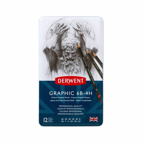 Derwent Graphic Pencil Set 12's: 6B - 4H