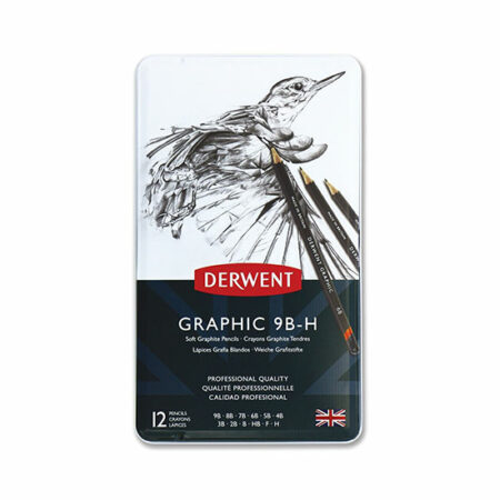 Derwent Graphic Pencil Set 12's: 9B - H