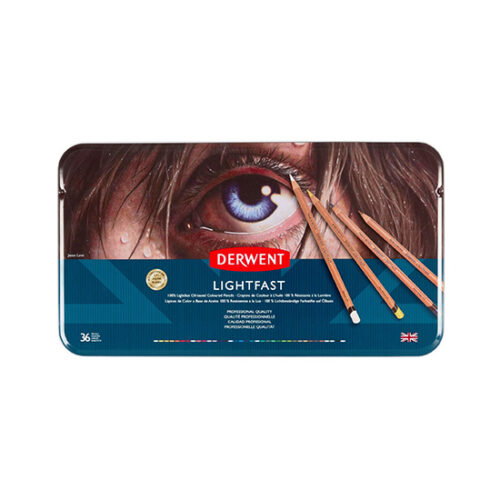 Derwent Lightfast Pencil Set in Tin: 36's