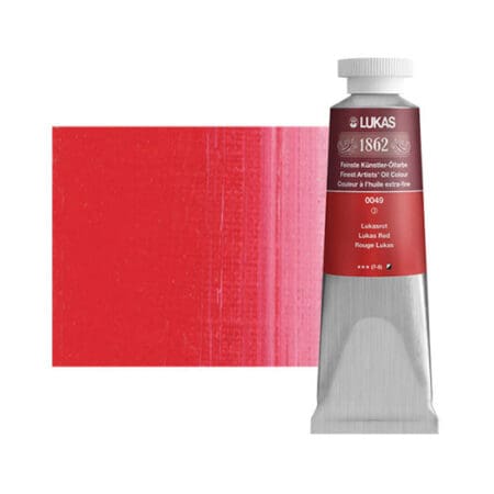 Lukas Red Lukas 1862 Professional Oil Paint 37ml