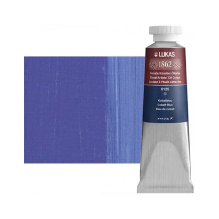 Cobalt Blue Lukas 1862 Professional Oil Paint 37ml