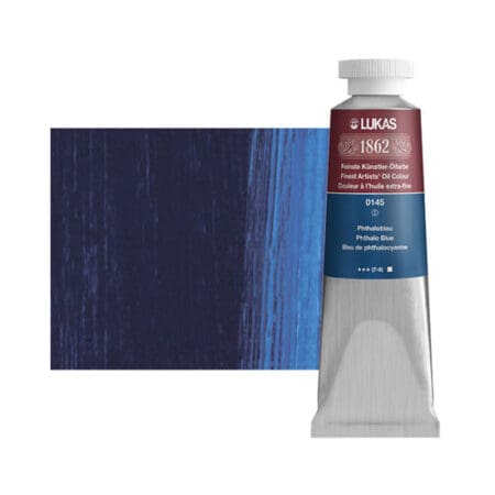 Phthalo Blue Lukas 1862 Professional Oil Paint 37ml