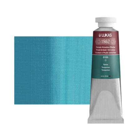 Turquoise Lukas 1862 Professional Oil Paint 37ml