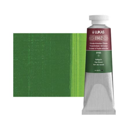 Sap Green Lukas 1862 Professional Oil Paint 37ml