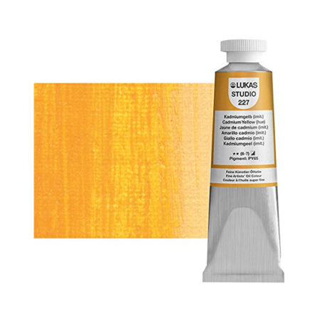 Cadmium Yellow Hue Lukas Studio Oil Paint 37ml
