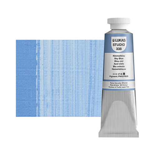 Sky Blue Lukas Studio Oil Paint 37ml