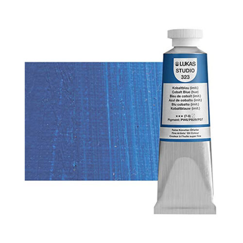 Cobalt Blue Hue Lukas Studio Oil Paint 37ml