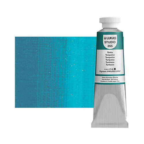 Turquoise Lukas Studio Oil Paint 37ml