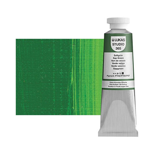 Sap Green Lukas Studio Oil Paint 37ml