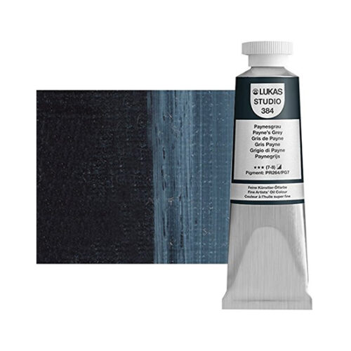 Paynes Grey Lukas Studio Oil Paint 37ml