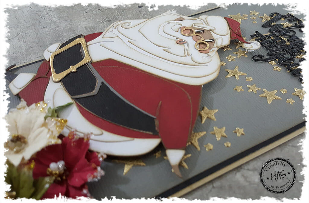 Jolly St Nick Card Topper