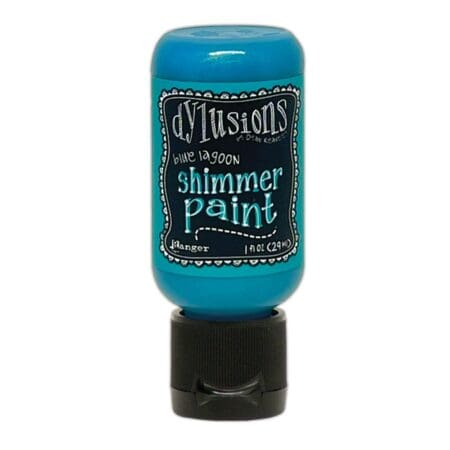 Blue Lagoon Dylusions Shimmer Paint 1oz