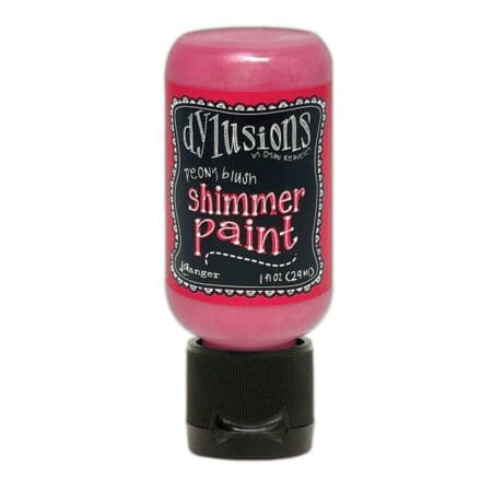 Peony Blush Dylusions Shimmer Paint 1oz